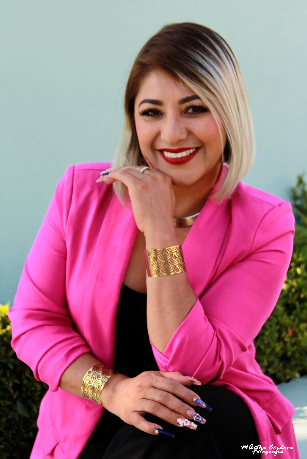 Neri García, autora y mentora, organizadora del congreso
